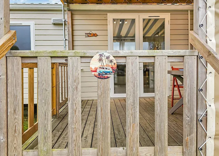 L'esprit Vintage, Terrasse Couverte Ferienhaus *